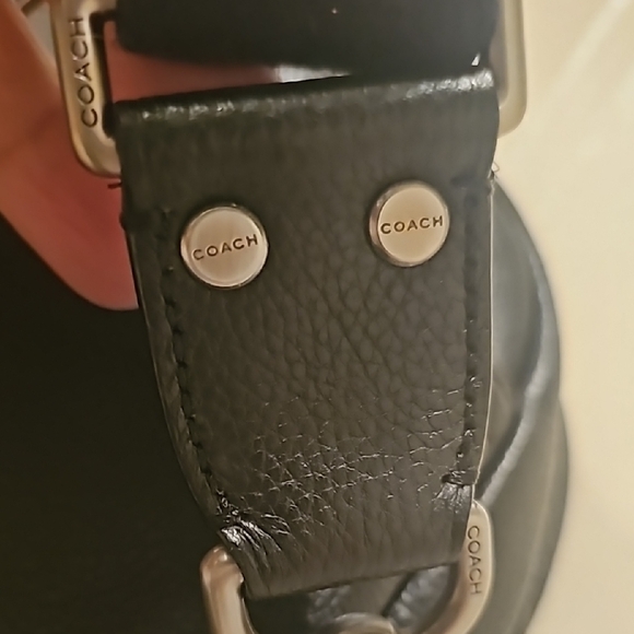 Black Leather Men's Bag - Picture 5 of 11